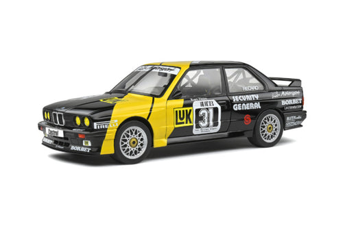 SOLIDO BMW E30 M3 – DTM – 1988 – #31 K.THIIM 1:18 Black/Yellow