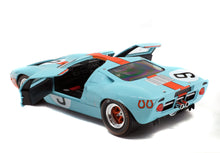 Load image into Gallery viewer, SOLIDO Ford GT40 Winner Le Mans 1968 #9 1:18 Gulf Light Blue