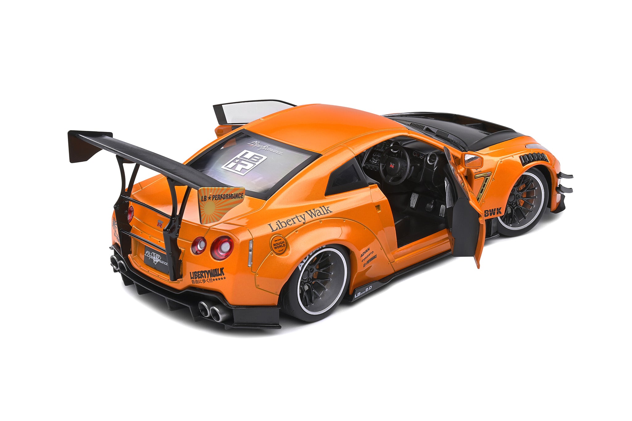 SOLIDO Nissan Skyline LB Works GT35 Type 2 – 2020 1:18 Orange