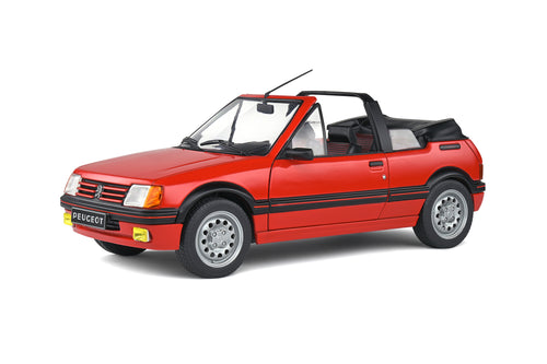 SOLIDO Peugeot 205 CTI – Rouge Vallelunga – 1986 1:18 Red