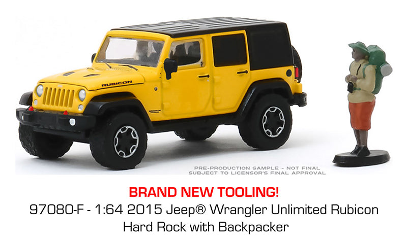 Greenlight 2015 Jeep Wrangler Unlimited Rubicon Yellow 1:64 – Gulf