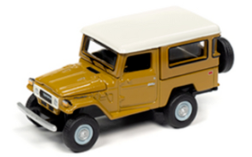 Johnny Lightning 1980 Toyota Land Cruiser Brown 1/64